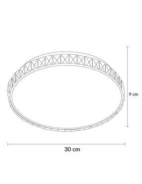 Lámpara de techo Mil Luces led Wellis