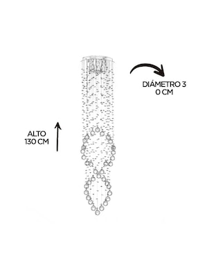 Candil Gamalux forma circular