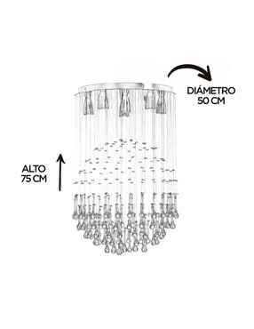 Candil Gamalux forma circular