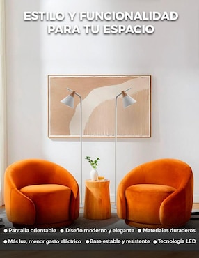 Lámpara de pie Gamalux led