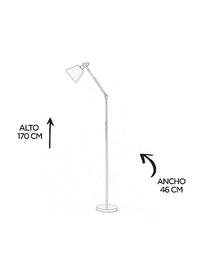 Lámpara de pie Gamalux led