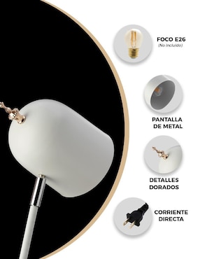 Lampara mesa Gamalux led
