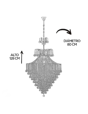 Candil Gamalux forma circular
