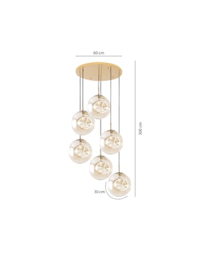 Lámpara colgante Class led Andy