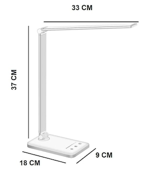 Lámpara de escritorio Genérica led