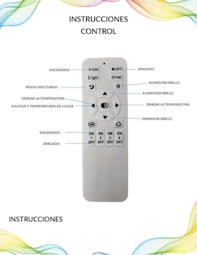 Lámpara colgante LED Mil Luces