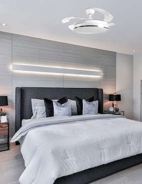 Ventilador de techo Mil Luces con control remoto 6 velocidades