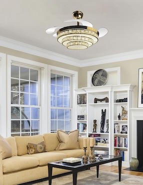 Ventilador de techo Mil Luces con control remoto 6 velocidades