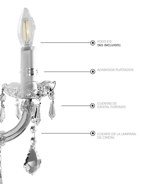 Árbotante Gamalux led