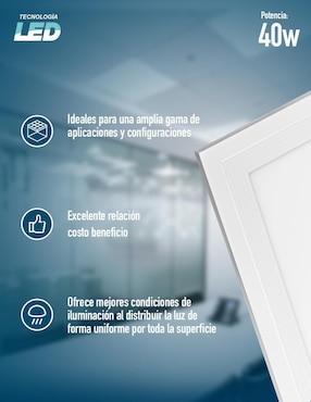 Lámpara de techo LED Icon