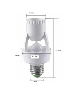 Foco LED 60 W de consumo de iluminación 6 lúmenes