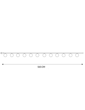Serie LED Mil Luces con 12 focos