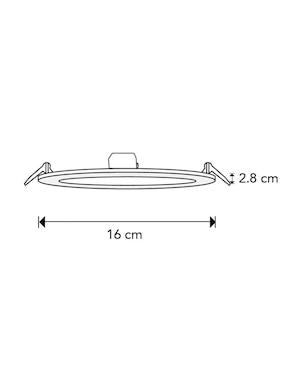 Lámpara de techo LED Icon