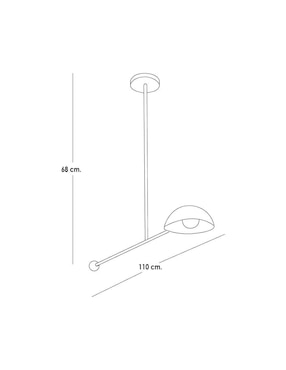Lámpara colgante Ilios Innova led
