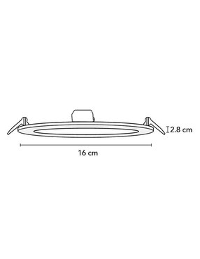 Lámpara de techo LED Icon