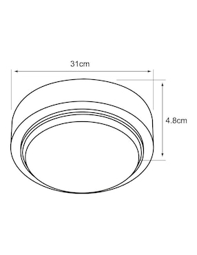 Lámpara de techo LED Tecnolite Padang II
