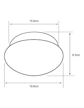 Lámpara de techo LED Tecnolite Austral