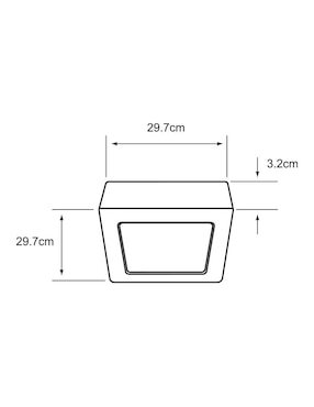 Lámpara de techo LED Tecnolite Algedi IV