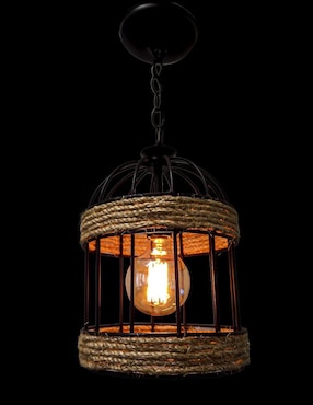 Lámpara colgante Incandescente Mil Luces Barril Tula