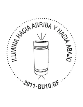 Arbotante Incandescente y LED Calux