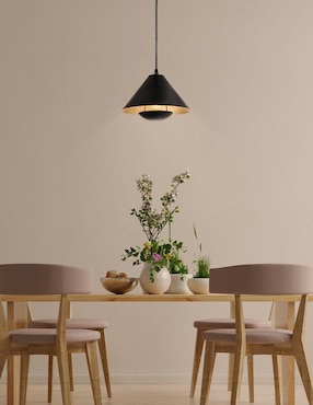 Lampara colgante incandescente y led Calux