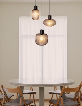 Lampara colgante incandescente y led Calux