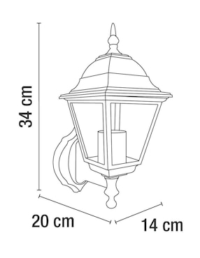 Árbotante Calux incandescente y led