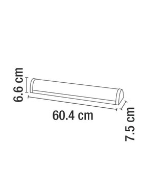 Lámpara de pared LED Calux