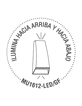 Árbotante Calux led