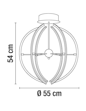 Lámpara colgante LED Calux