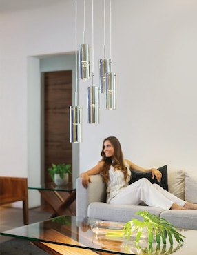 Lámpara colgante Incandescente y LED Calux