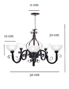 Lámpara colgante LED La Luz De Victoria