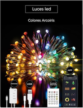 Serie LED Dosyu con 65 focos