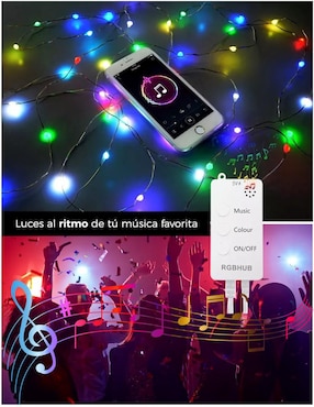 Serie LED Dosyu con 65 focos