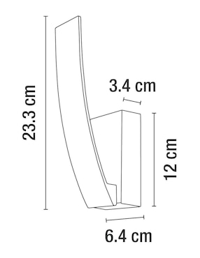 Arbotante LED Luzire