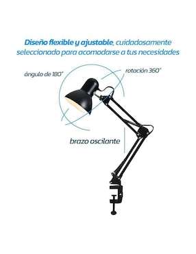 Lámpara de escritorio LED Bluelander