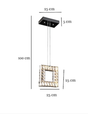 Lámpara colgante LED La Luz De Victoria