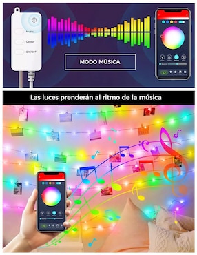Serie LED Dosyu con 65 focos
