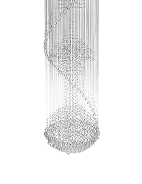 Lámpara colgante Gamalux led Williams Krystal