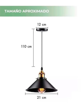 Lámpara colgante Kitul led