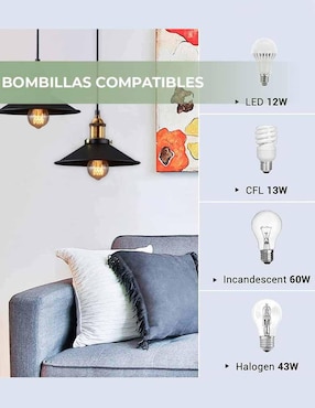 Lámpara colgante Kitul led