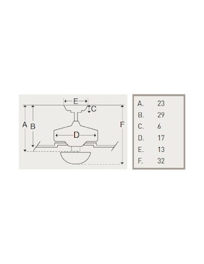 Ventilador de techo Westinghouse 3 velocidades