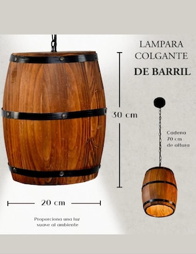 Lámpara decorativa LED La Luz De Victoria