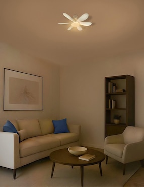 Ventilador de techo Mil Luces con control remoto 3 velocidades
