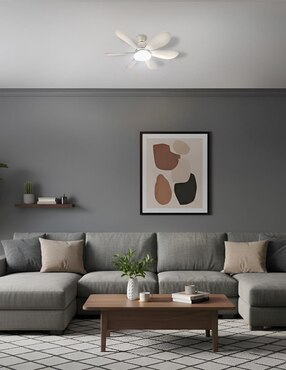 Ventilador de techo Mil Luces con control remoto 3 velocidades
