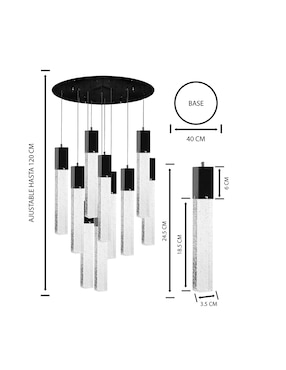 Lampara colgante LED Gamalux