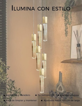 Lampara colgante LED Gamalux