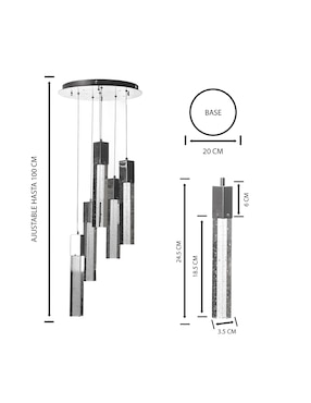 Lampara colgante LED Gamalux