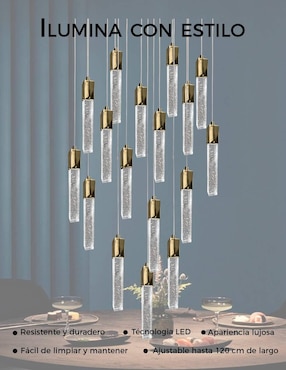 Lampara colgante LED Gamalux