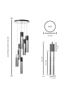 Lampara colgante LED Gamalux